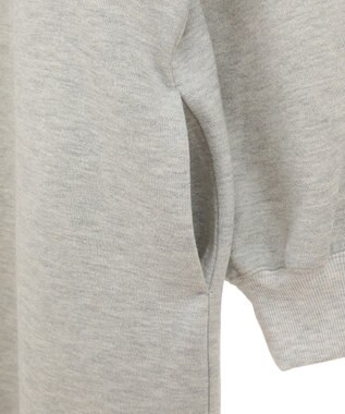 AMERICAN HOLIC ラメスウェットワンピース Light Gray Mixture