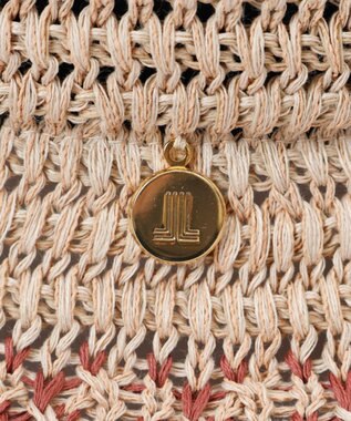 AURORA 【 LANVIN en Bleu （ランバン オン ブルー）】手編み風サーモダウンハット ライトベージュ