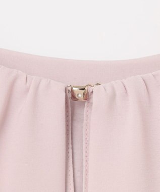 ANY SIS 【洗える】ケープフレアスリーブ ブラウス ピンク