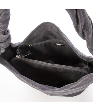 LA BAGAGERIE サイドノット リネンショルダー Mサイズ ブラック