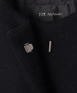 23区 S 【APPLAUDIR】エアビーバー ポンチョコート ブラック系