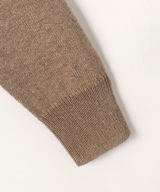 J.PRESS LADIES DRY COMFORT Vネック カーディガン ベージュ系