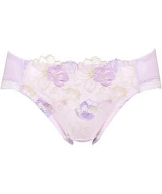 Wing ショーツ 【後ろ姿きれいブラ】 KB2718とペア 綿混素材(身生地部) アウターにひびきにくい（バック裾） はきこみ丈あさめ KF2818 ウイング／ワコール パープル