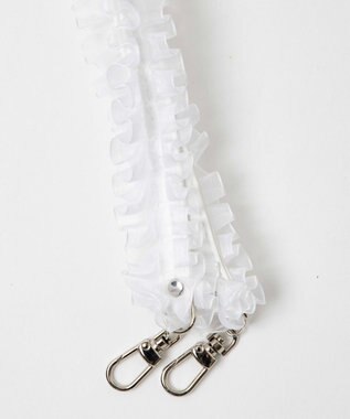 WEGO フリルストラップ ホワイト