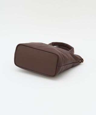 russet 《Souffle TOTE》レザー2WAYトートバッグ（SF-288） D.Brown