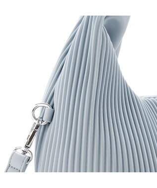 MioFIRANO プリーツワンハンドルバッグ 2WAY　FR エフアール BLUE