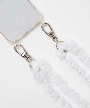 WEGO フリルストラップ ホワイト