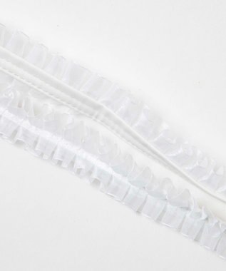 WEGO フリルストラップ ホワイト