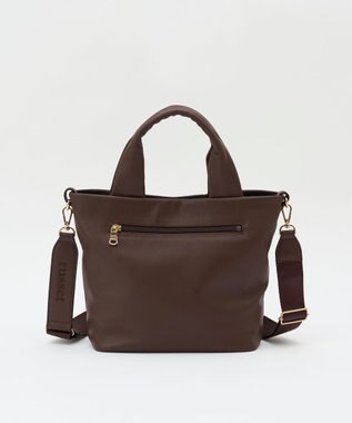 russet 《Souffle TOTE》レザー2WAYトートバッグ（SF-288） D.Brown