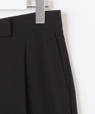 ANY SIS S 【セットアップ対応】セレモニーダブルクロス ワイドパンツ ブラック