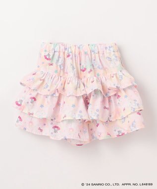 ANY KIDS 【サンリオキャラクターズ×any FAM】フリルショートパンツ ピンク×マイメロディ