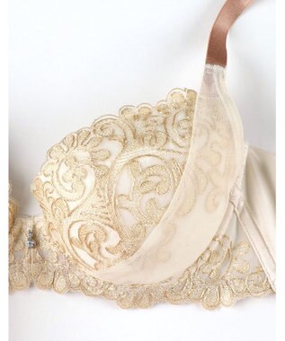 Wing ブラジャー バストを高い位置でキープ 谷間メイク 着やせシルエット 【8000シリーズ】 Gカップまで対応 大きいサイズ PB8000 ウイング／ワコール ベージュ