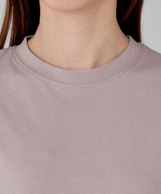 Tiaclasse 【接触冷感】 フレンチスリーブフレアカットソー ピンク