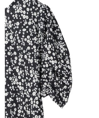 Green Parks ・ＲＡＹ　ＣＡＳＳＩＮ　フラワーｐｔナローワンピース Black