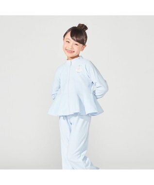 Chacott ウォームアップジャケット ベビーブルー