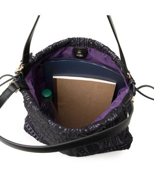 ANNA SUI フィオリー トートバッグ パープル