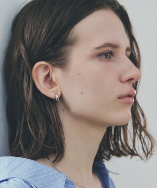 YECCA VECCA ステンレスワンタッチピアス Silver