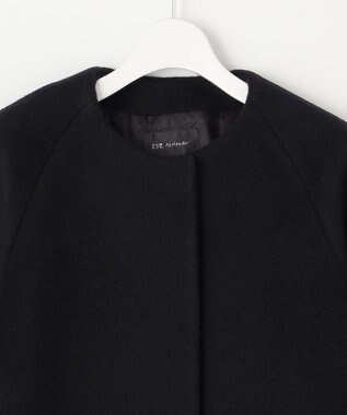 23区 S 【APPLAUDIR】エアビーバー ポンチョコート ブラック系