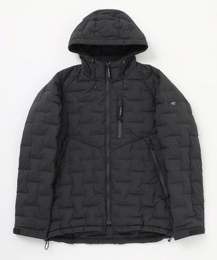 JOSEPH ABBOUD MOUNTAIN 【ストレッチ/撥水/軽量/パッカブル/ライナードッキング対応】2WAYストレッチ ダウン パーカー ブラック系