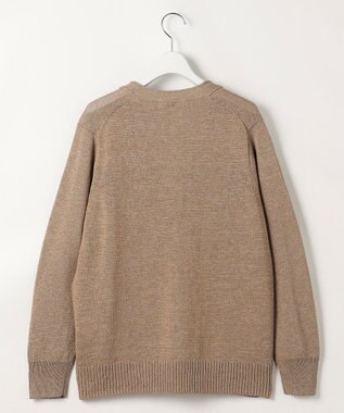 J.PRESS LADIES DRY COMFORT Vネック カーディガン ベージュ系