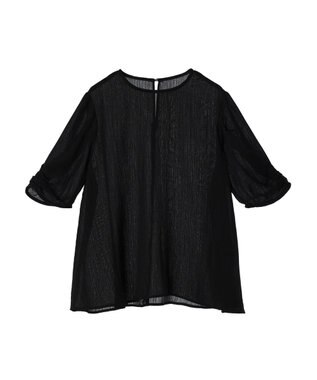 AMERICAN HOLIC 袖コンシャスブラウス Black