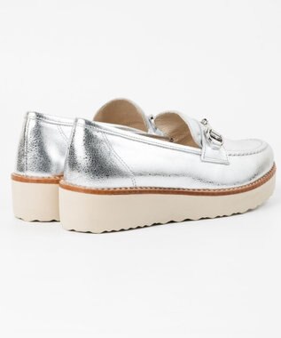 BONTRE 【BONTRE/ボントレ】厚底ビットローファー シルバー