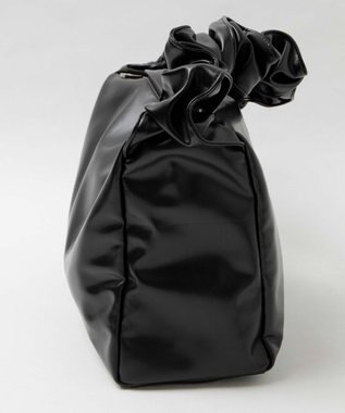 WEGO 【マルチWAY】ドロストギャザーショルダーバッグ ブラック