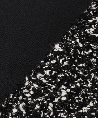 23区 L 【GOLD LABEL】CAMPOREバイカラーツイード ジレ モノトーン系