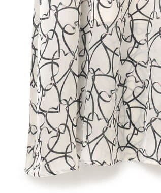 GRACE CONTINENTAL ラインハートキャミワンピース ホワイト