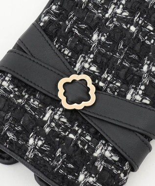 TOCCA 【数量限定・スマートフォンタッチ可能】TWEED GLOVES 手袋 ブラック系