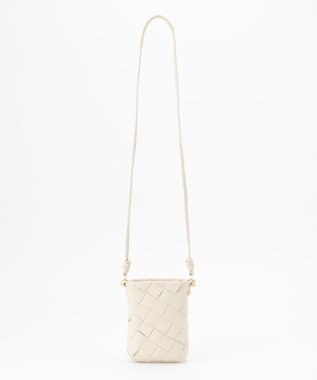 自由区 メッシュミニポシェット ベージュ系