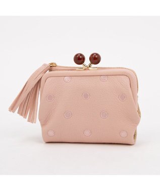 UNBILLION ペルケ perche / アクリル玉がま口2つ折り財布