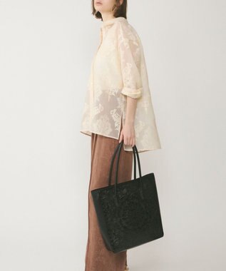 GRACE CONTINENTAL  PaisleyTote ブラック