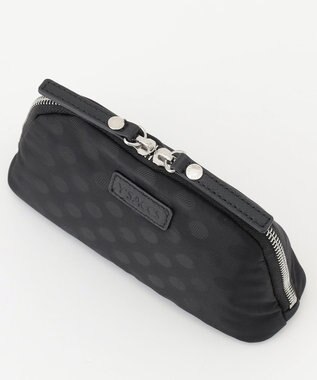 Y'SACCS ドットジャカード　コスメポーチ ブラック