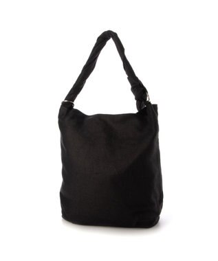 LA BAGAGERIE サイドノット リネンショルダー Mサイズ ブラック