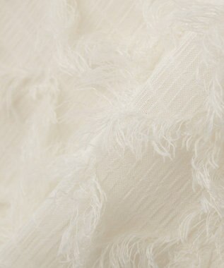 AMERICAN HOLIC Ｖネックシャギーベスト Ivory