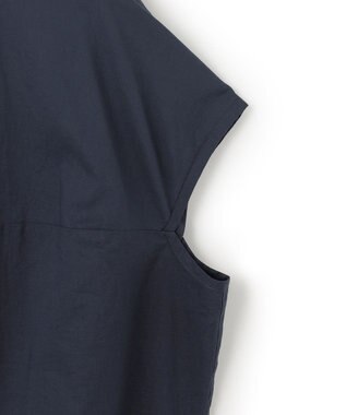 J.PRESS YORK STREET 【WOMEN】ドルマンブラウス ネイビー系