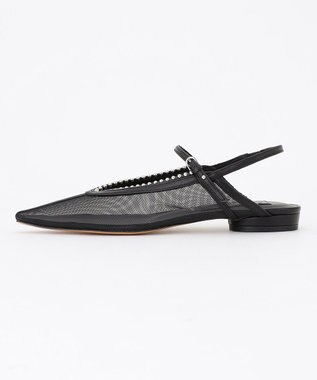 BEIGE， 【一部店舗限定】HENRI EN VARGO / LULU チュールチェーン バックストラップ Black