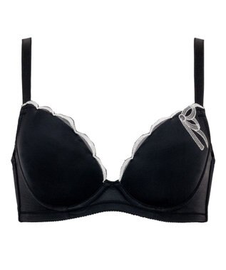 BRADELIS New York 【BRADELIS FIT】スムーズモールドカップブラ25S1 ブラデリス 補正 ブラジャー ブラック