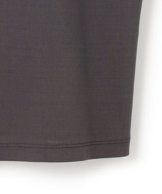 23区 S 【汗じみ防止/速乾性】フレンチスリーブ  IT Tシャツ ダークブラウン系