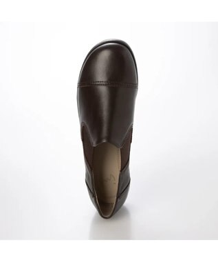 ing <ing>【WEB限定】【サスティナブル】スリッポンシューズ ダークブラウン