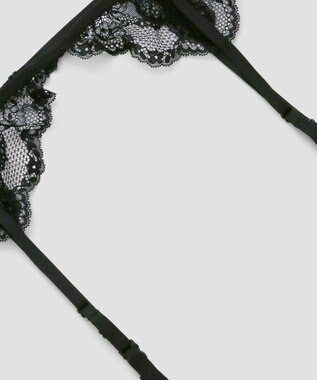 San-ai Resort（三愛水着楽園） エレガントコレクション  【2412】 ガーターベルト ブラック