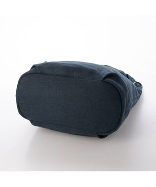 LA BAGAGERIE サイドノット リネンショルダー Mサイズ ネイビー