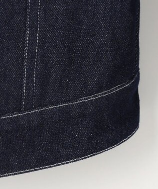 Feroux 【洗える】デニム ジャケット ネイビー系