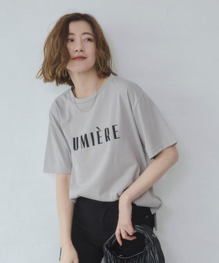 WEGO 【2026春夏新作】接触冷感プリントロゴT グレー