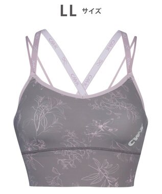 CW-X 【WOMEN】 CW-X スポーツブラ ソフトな着用感 普段使いできるスポブラ 吸汗速乾（本体） ブラレットタイプ 汗消臭（本体） フィットネス トレーニング ヨガ HTY111 /ワコール サーモンピンク