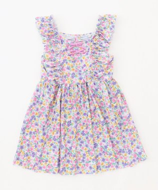 ANY KIDS 小花柄 セパレート水着 エクリュ