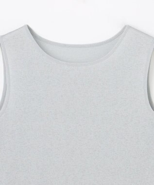 ANY L 【2SET】ツインセットヘンリーネックタンクトップ ブルー×グレー