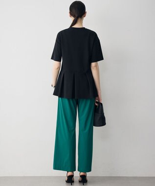 ICB 【WEB限定カラーあり】マットスキューバ トラックワイドパンツ エメラルド