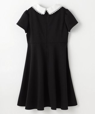 ANY KIDS 襟付きワンピース ブラック